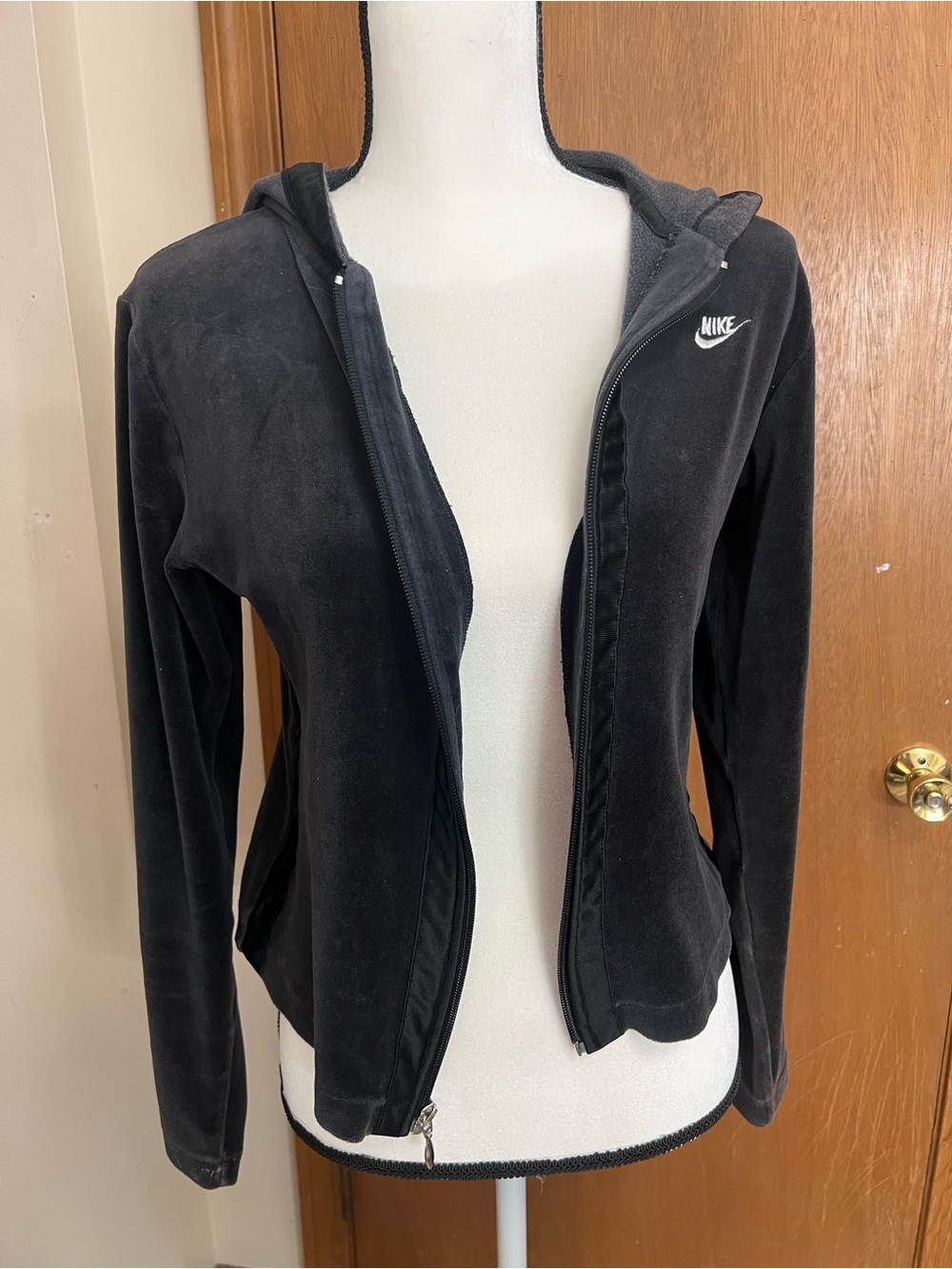 Nike Hooded Velour Zip Jacket